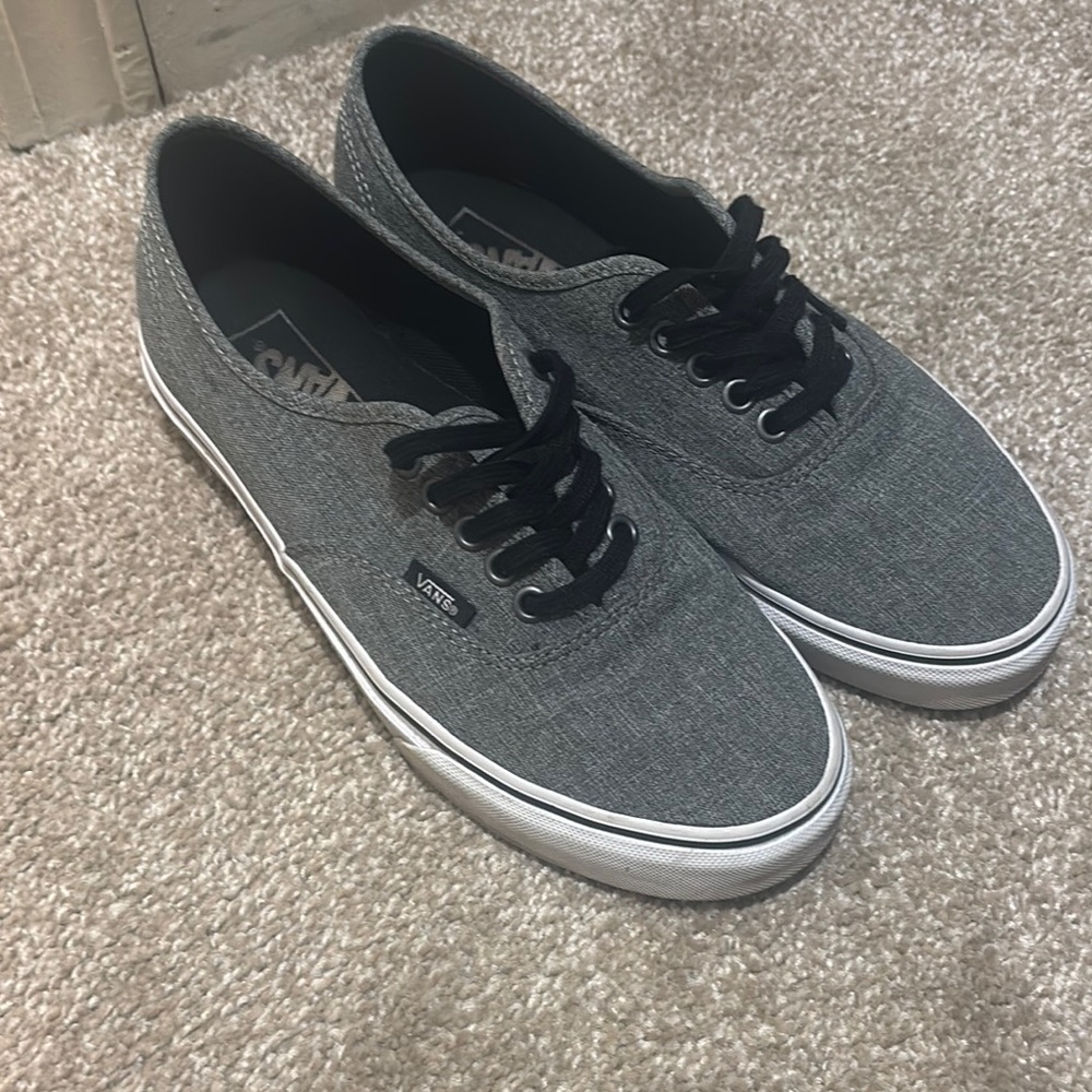 Vans Gray Classic Skate Sneakers